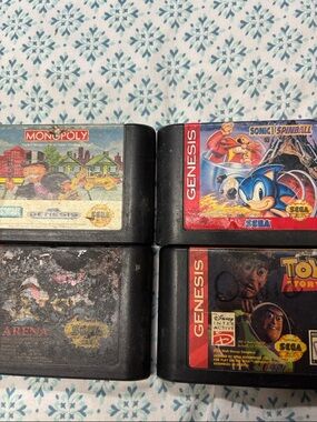 Genesis Game Cartridge Lot